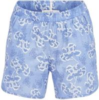 Blauwe pyjamashort bloemen Ringella - thumbnail