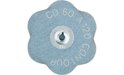 PFERD TOOLS CD 60 A 120 CONTOUR 42759003 Schuurblad Korrelgrootte (num) 120 (Ø) 60 mm 50 stuk(s)