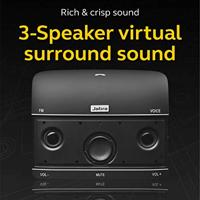 Jabra Freeway Bluetooth Carkit Autospeaker – Sterk Ruisonderdrukkende Microfoon en Speaker met Stembesturing om te Bellen, Muziek te Streamen en voor de gps – Zwart - thumbnail