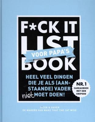 F*ck it list Book voor papa's