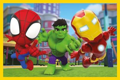 Clementoni blokpuzzel spidey and his amazing friends, 6st. - thumbnail