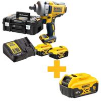 DeWalt DCF892P2T-QW - 18V XR Brushless 1/2" Slagmoersleutel (pin-aansluiting) | 2x 5.0Ah | in TSTAK koffer - DCF892P2T-QW - thumbnail