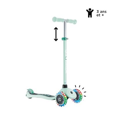 Step met 3 wielen Primo Light - GLOBBER mintgroen