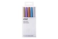 Cricut Explore/Maker Medium Point 5-Pack Stiftset Metallic, Goud, Koper, Zilver, Blauw, Lila - thumbnail