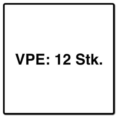 Makita E-17120-12 Doorslijpschijf recht 125 mm 12 stuk(s) Metaal, RVS