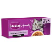 WHISKAS Tasty Mix Selectie van de chef in saus - natvoer voor katten - 40x85g - thumbnail