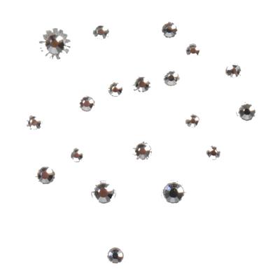 Frontriem Strass steentjes zilver