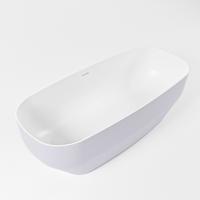 Mondiaz Stone vrijstaand bad 170x75cm kleur cale/talc - thumbnail