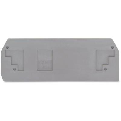 WAGO 283-350 Afsluit- en scheidingsplaat Grijs 50 stuk(s)