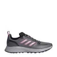 adidas Performance Runfalcon 2.0 hardloopschoenen trail grijs/roze - thumbnail
