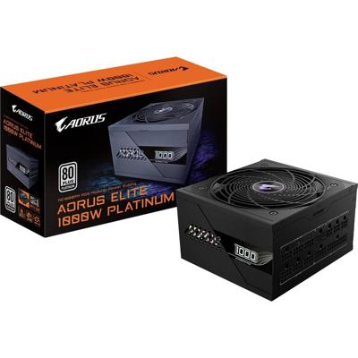 Gigabyte AORUS ELITE P1000W 80+ Platinm PC-netvoeding 1000 W ATX 80 Plus Platinum Gigabyte AORUS ELITE P1000W 80+ Platinm PC-netvoeding 1000 W ATX 80 Plus Platinum