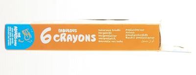 Carioca kleurpotlood Baby 3-in-1, geassorteerde kleuren, 6 stuks in een kartonnen etui