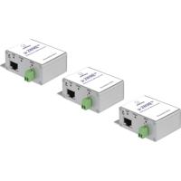 Renkforce RF-3684876 Netwerkuitbreiding 2-draads Reikwijdte (max.): 300 m 3 stuk(s) 200 MBit/s Met PoE-functie - thumbnail