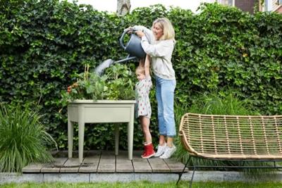 Elho Green Basics kweektafel XXL 75cm Steengroen Elho Green Basics kweektafel XXL 75cm Steengroen