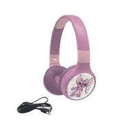 Angel 2-in-1 Bluetooth en bekabelde comfortabele en opvouwbare hoofdtelefoon voor kinderen met geluidsbeperking - thumbnail