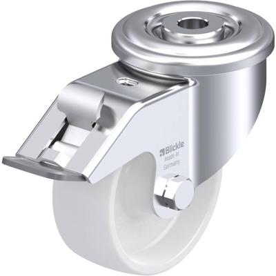 Blickle LER-PPN 80G-FI Zwenkwiel met rem Wieldiameter: 80 mm Draagvermogen (max.): 120 kg 1 stuk(s)