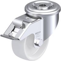 Blickle LER-PPN 80G-FI Zwenkwiel met rem Wieldiameter: 80 mm Draagvermogen (max.): 120 kg 1 stuk(s) - thumbnail