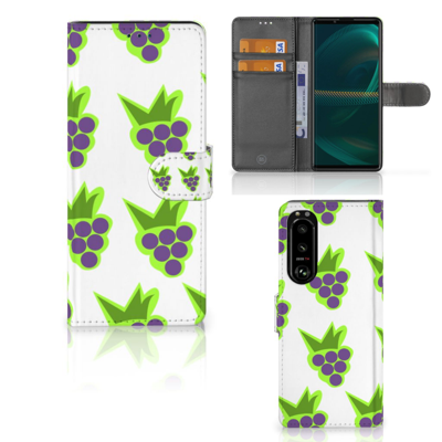Sony Xperia 5III | Book Cover | Druiven