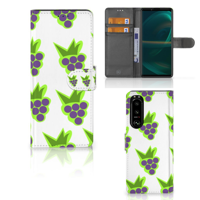Sony Xperia 5III | Book Cover | Druiven - thumbnail