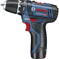 Bosch Professional GSR 12V-15 0601868109 Accu-schroefboormachine 2 Ah Incl. 2 accus - thumbnail