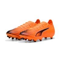 PUMA Ultra 6 Match Gras / Kunstgras Voetbalschoenen (MG) Oranje Zwart Zilver - thumbnail