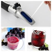 Alcohol refractometer suiker druif wijn concentratie 0 ~ 25% alcohol 0 ~ 40% Brix tester meter ATC handheld tool RZ121 - thumbnail