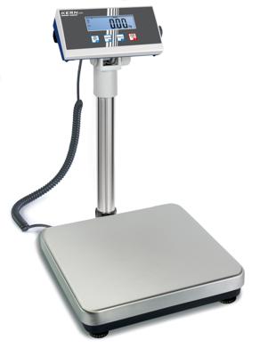 Kern EOB 150K50 EOB 150K50 Platformweegschaal Weegbereik (max.) 150 kg Resolutie 50 g werkt op stekkernetvoeding Zilver