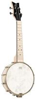 Ortega OUBJE90-MA-L Left-handed Banjolele Natural elektrisch-akoestische linkshandige banjolele - thumbnail
