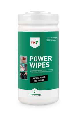 Tec7 powerwipes reinigingsdoekjes 70 doekjes - 467030000 Tec7 powerwipes reinigingsdoekjes 70 doekjes - 467030000