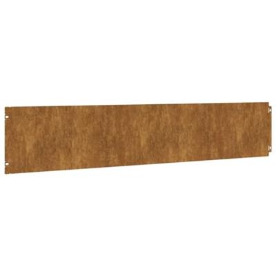 VidaXL Gazonranden 10 stuks 20x103 cm flexibel cortenstaal