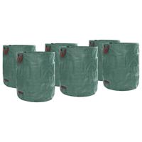 VidaXL Tuinafvalzakken 12 pcs groen 79 x 79 x 99,5 cm polypropyleen - thumbnail