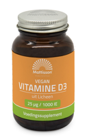Mattisson HealthStyle Vitamine D3 25mcg Capsules - thumbnail