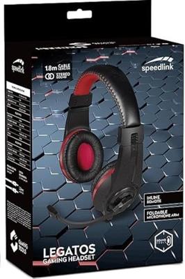 Speedlink Legatos Stereo Gaming Headset (Zwart)