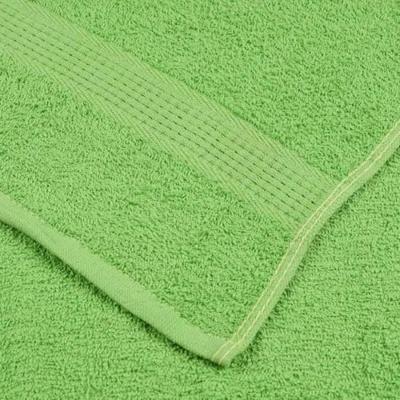 Handdoeken 10 st 50x100 cm 360 g/m 100% katoen appelgroen Handdoeken 10 st 50x100 cm 360 g/m 100% katoen appelgroen