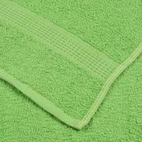 Handdoeken 10 st 50x100 cm 360 g/m 100% katoen appelgroen - thumbnail