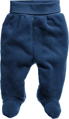 Playshoes Schnizler babybroekje met voetjes fleece Uni Marine-56 Playshoes Schnizler babybroekje met voetjes fleece Uni Marine-56