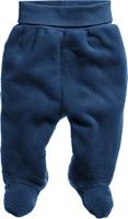Playshoes Schnizler babybroekje met voetjes fleece Uni Marine-56 - thumbnail