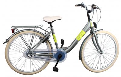 Bike Fun Blizz 26 Inch 43 cm Meisjes 3V V-Brake Matgroen