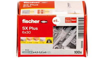 Fischer PLUG SX Plus 6 X 30 100 St 568006