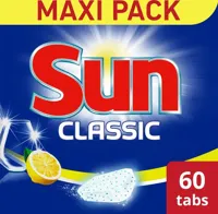 Sun Sun Classic Lemon Vaatwastabletten - 60 stuks - thumbnail