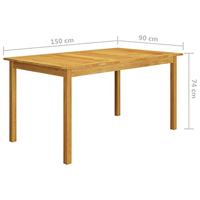 7-delige Tuinset bruin - thumbnail