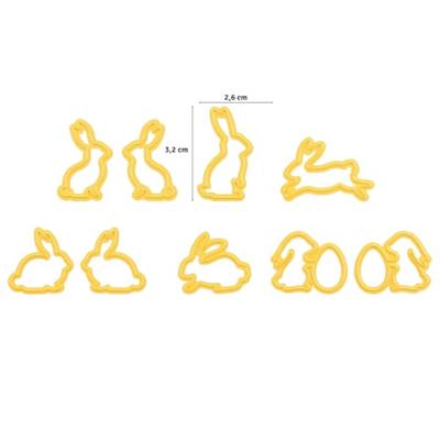 Nellie's Choice • shape dies konijntjes 9st.