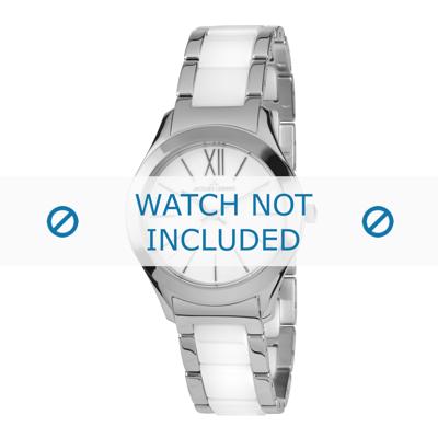 Jacques Lemans horlogeband 1-1796B Keramiek Bi-Color