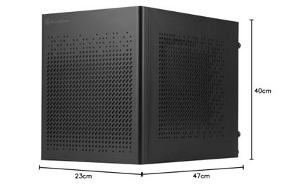 SilverStone SST-SG16B cubecube behuizing