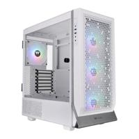Thermaltake CA-1X5-00M6WN-00 Midi-tower Gaming-behuizing Wit 4 voorgeïnstalleerde LED-ventilators, Zijvenster - thumbnail