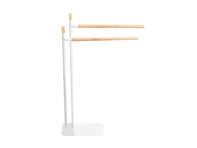 Ridder Handdoekenrek Albany (Wit mat)