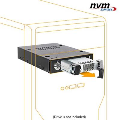 Icy Dock MB601VK-B 2,5 U.2 NVMe mobile rack voor externe 3,5 Icy Dock MB601VK-B 2,5 U.2 NVMe mobile rack voor externe 3,5