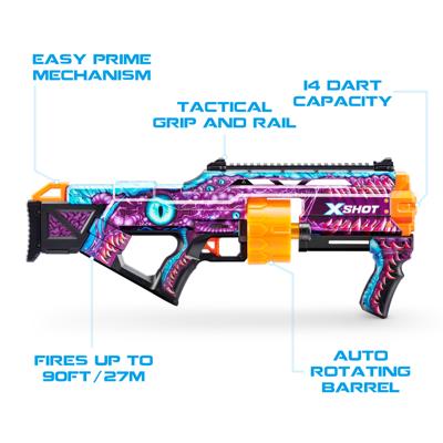Zuru X-Shot Skins Last Stand Met 16 Darts
