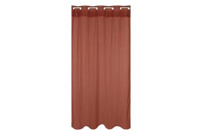 Gordijn Home ESPRIT Terra cotta 140 x 260 x 260 cm - thumbnail