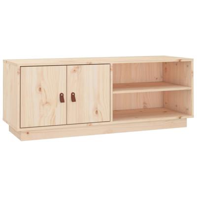 Tv-meubel 105x34x40 cm massief grenenhout